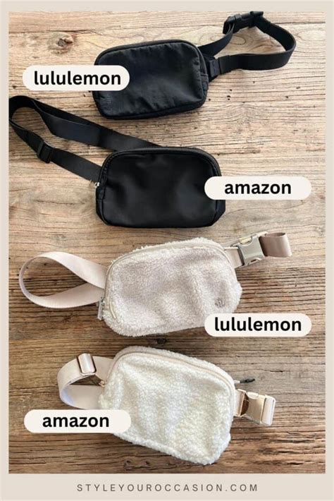 lululemon belt bag fake|lululemon look alike belt bag.